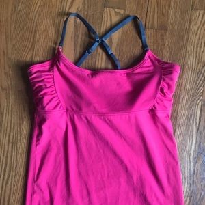 Zella Pink Workout Top